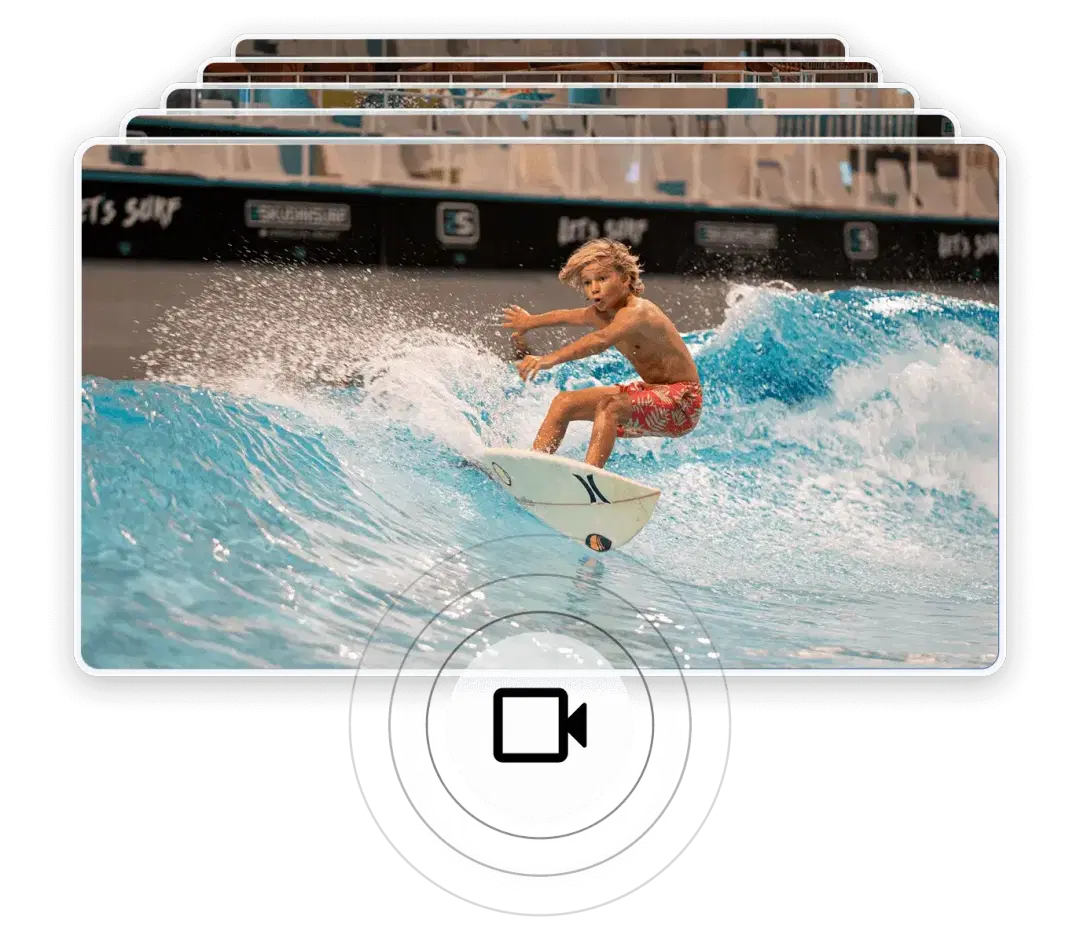 Every wave is captured